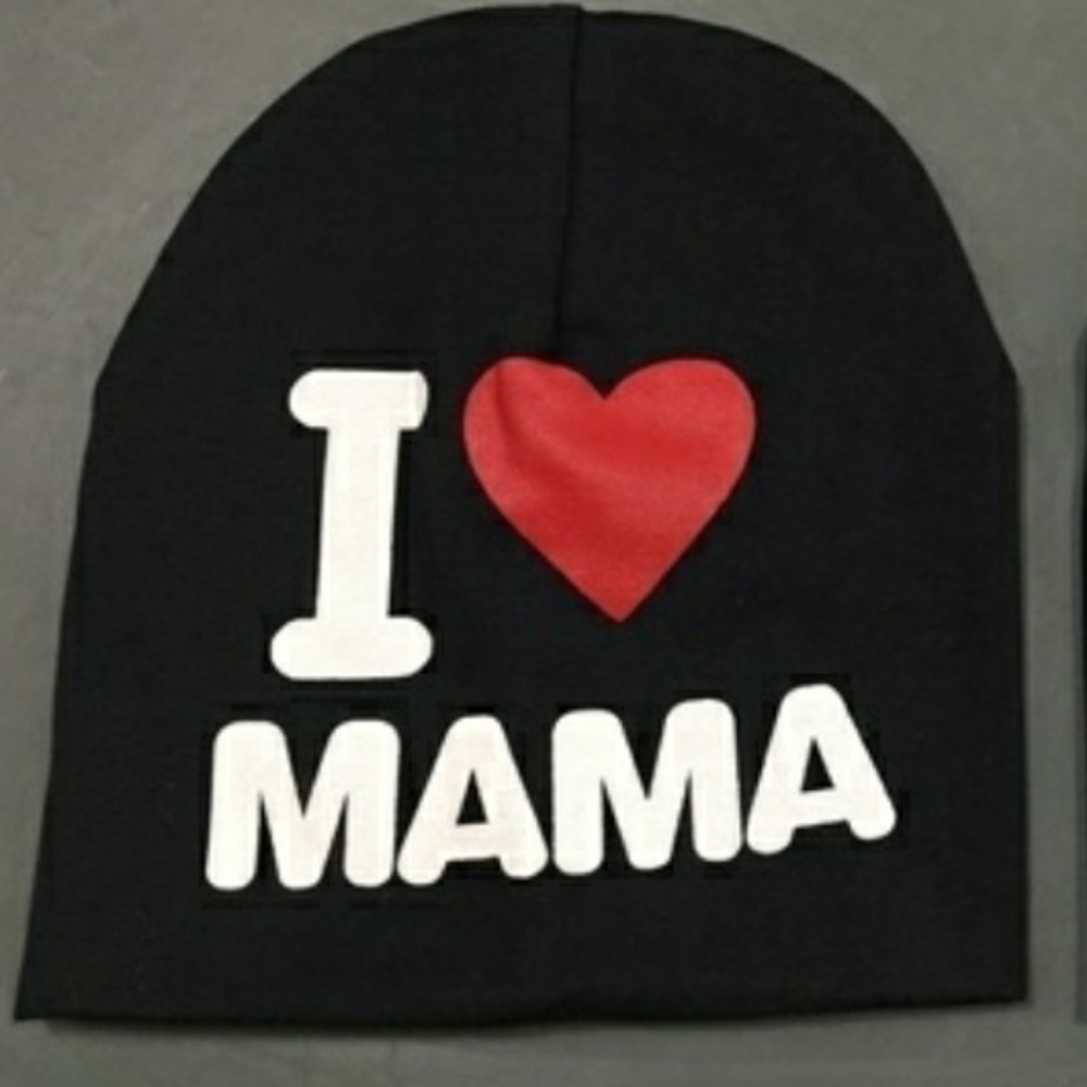 CUTE BABY "I LOVE MAMA" UNISEX HAT